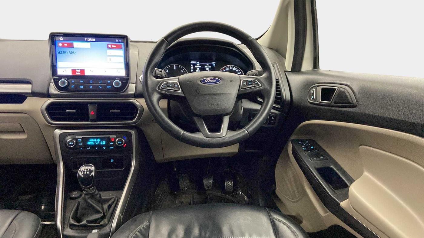 2021 Ford Ecosport TITANIUM 1.5L DIESEL, Diesel, Manual, 40,846 km, Steering Wheel Close Up