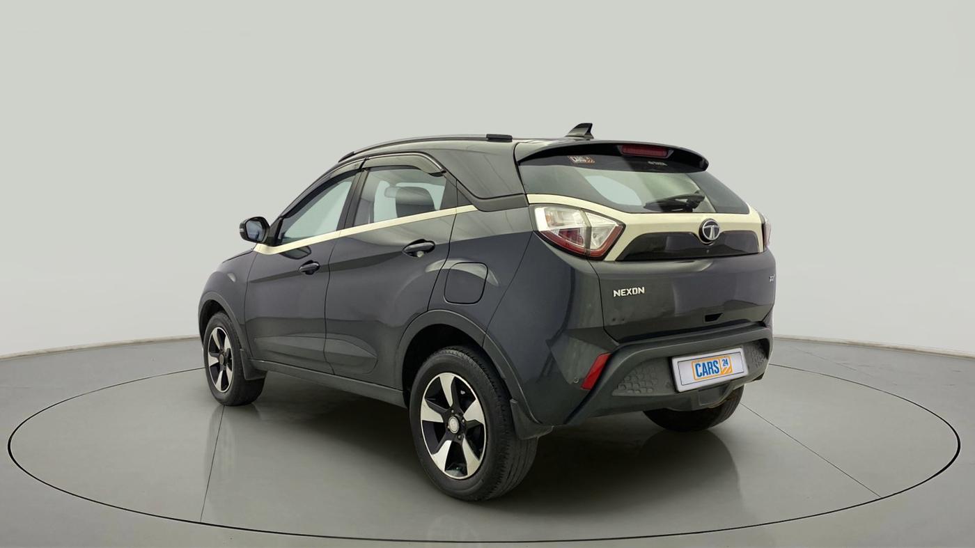2018 Tata NEXON XZ PLUS PETROL, CNG, Manual, 46,234 km, Left Back Diagonal