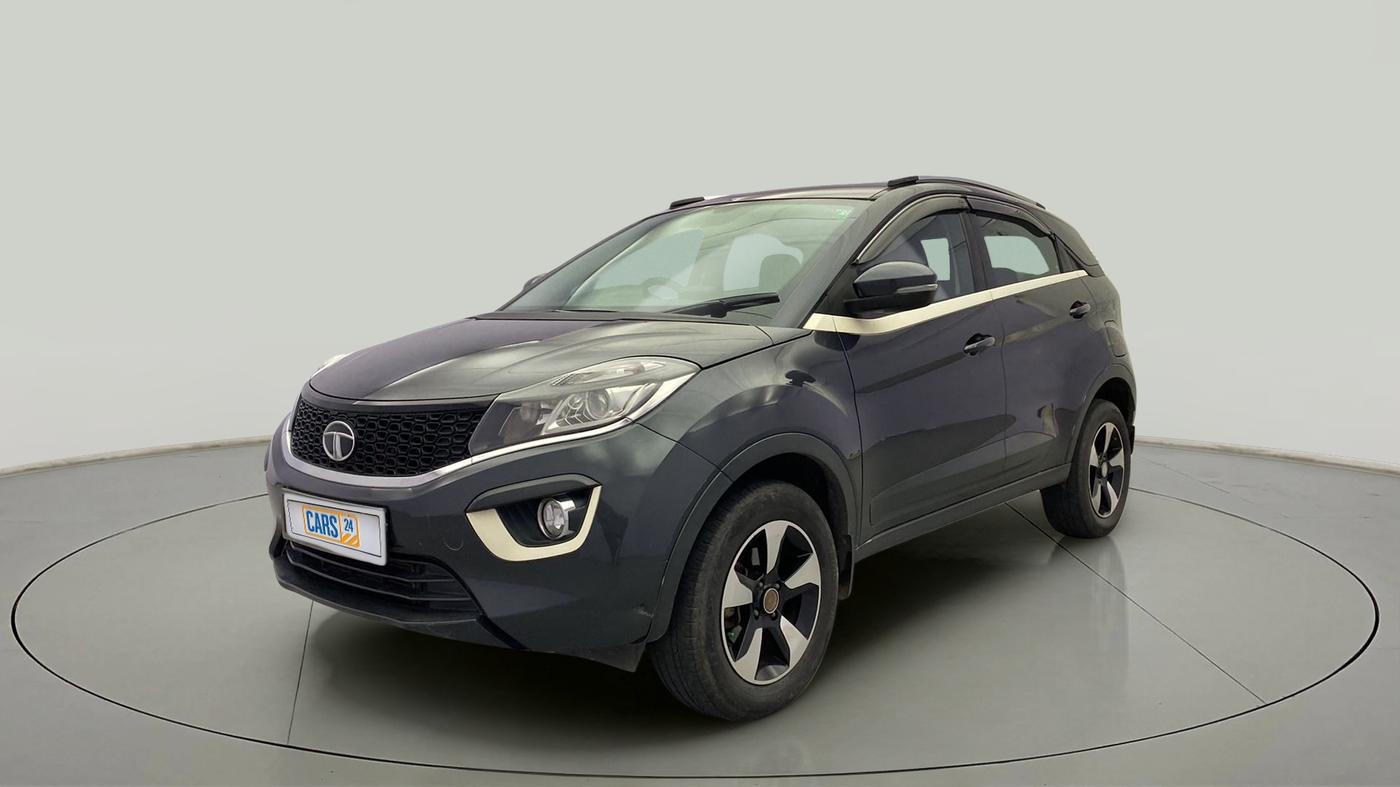 2018 Tata NEXON XZ PLUS PETROL, CNG, Manual, 46,234 km, Left Front Diagonal