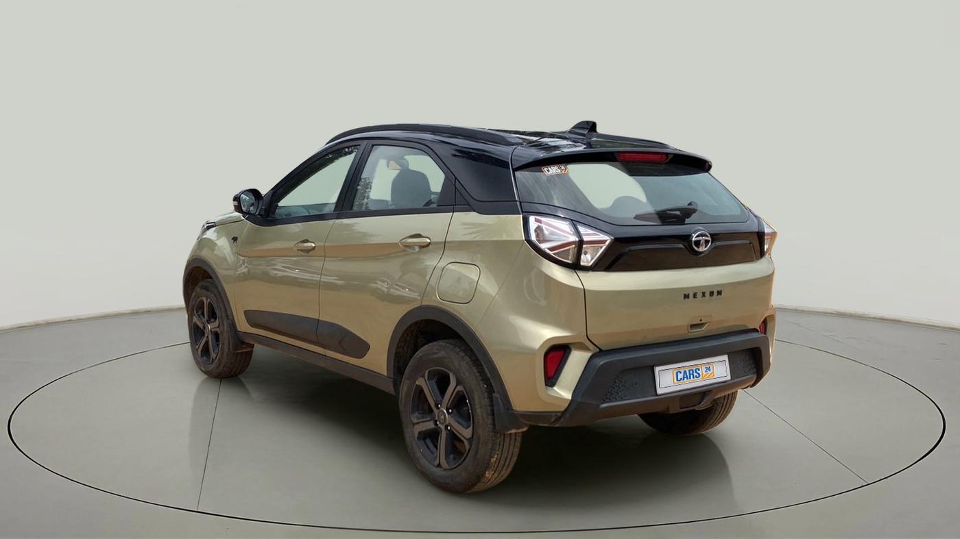 2022 Tata NEXON XZA PLUS KAZIRANGA PETROL, Petrol, Automatic, 29,020 km, Left Back Diagonal