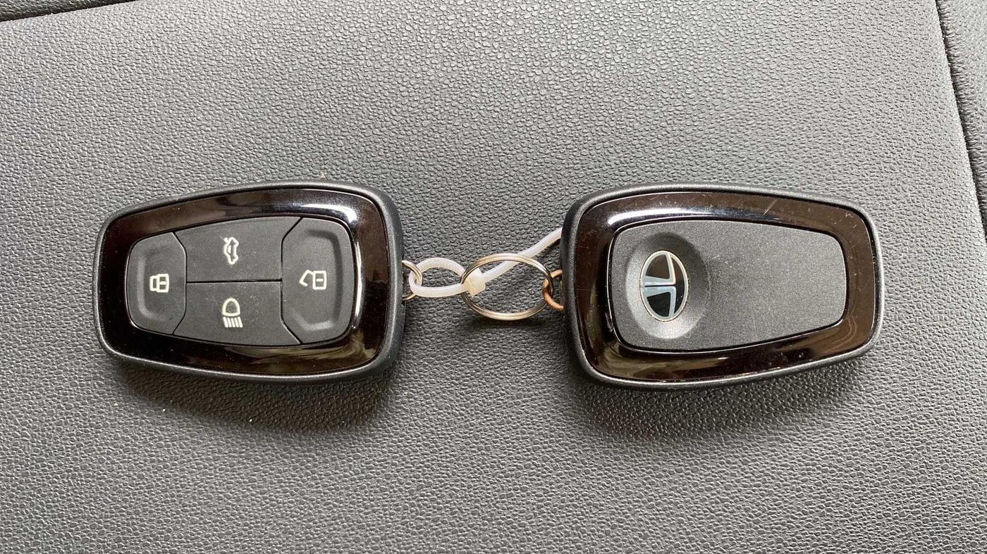 2022 Tata NEXON XZA PLUS KAZIRANGA PETROL, Petrol, Automatic, 29,020 km, Key Close Up