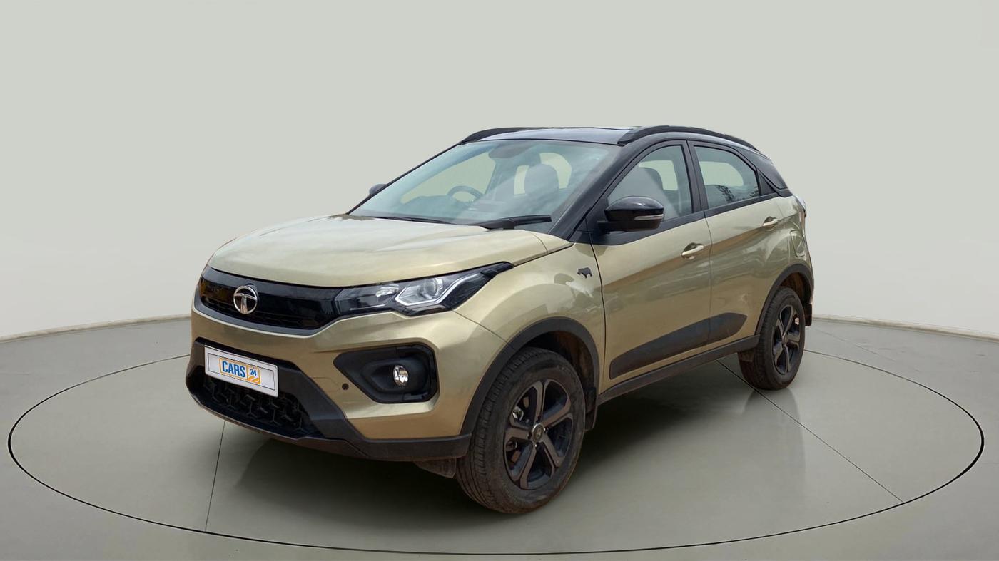 2022 Tata NEXON XZA PLUS KAZIRANGA PETROL, Petrol, Automatic, 29,020 km, Left Front Diagonal