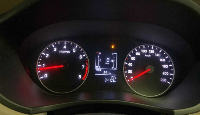 2019 Hyundai Elite i20 SPORTZ 1.2, Petrol, Manual, 33,887 km, Odometer Image