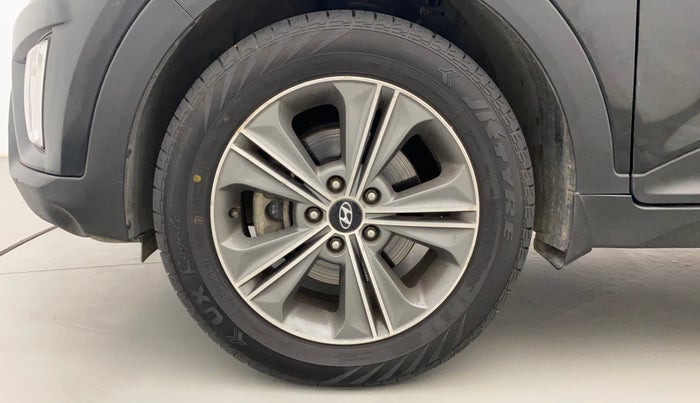 2016 Hyundai Creta SX PLUS AT 1.6 PETROL, Petrol, Automatic, 56,320 km, Left Front Wheel