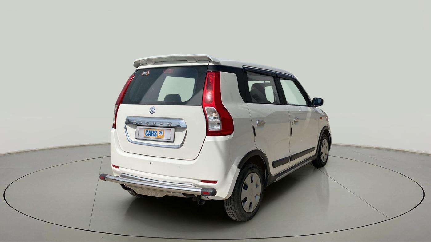 2021 Maruti New Wagon-R VXI (O) 1.2 AMT, CNG, Automatic, 37,589 km, Right Back Diagonal