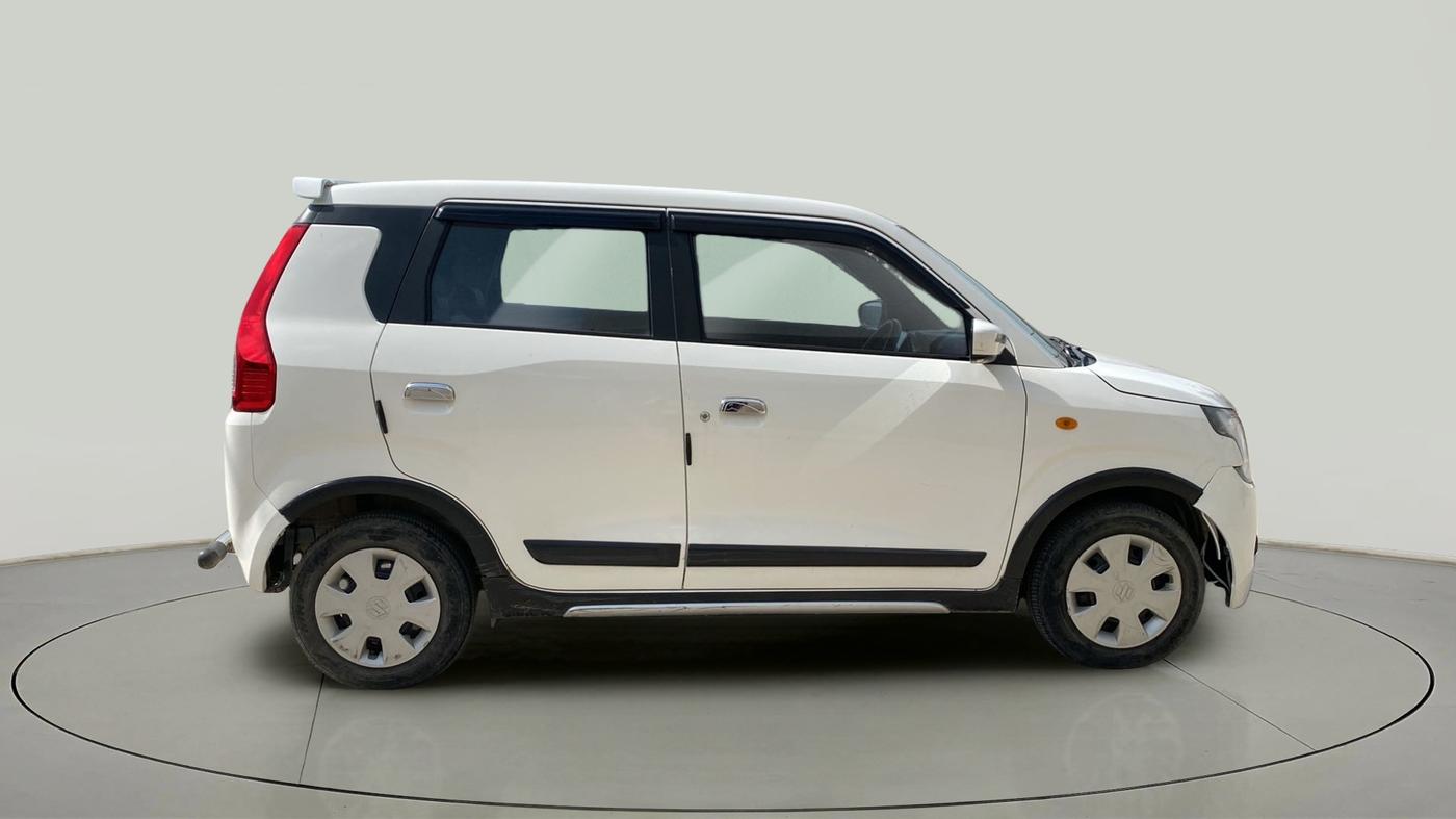 2021 Maruti New Wagon-R VXI (O) 1.2 AMT, CNG, Automatic, 37,589 km, Right Side View