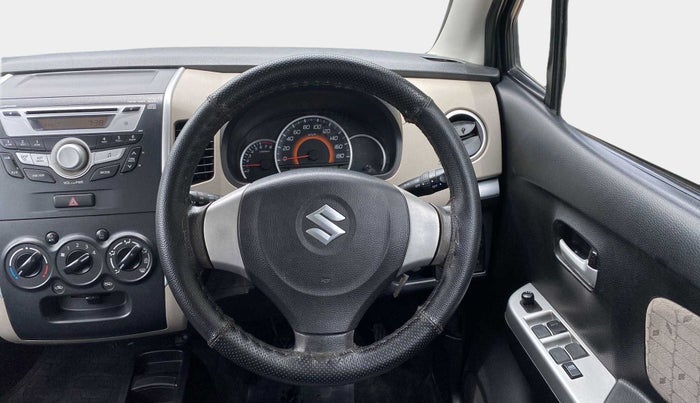 2015 Maruti Wagon R 1.0 VXI, Petrol, Manual, 22,066 km, Steering Wheel Close Up