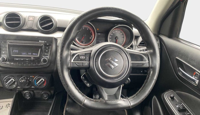 2018 Maruti Swift VXI, Petrol, Manual, 21,634 km, Steering Wheel Close Up