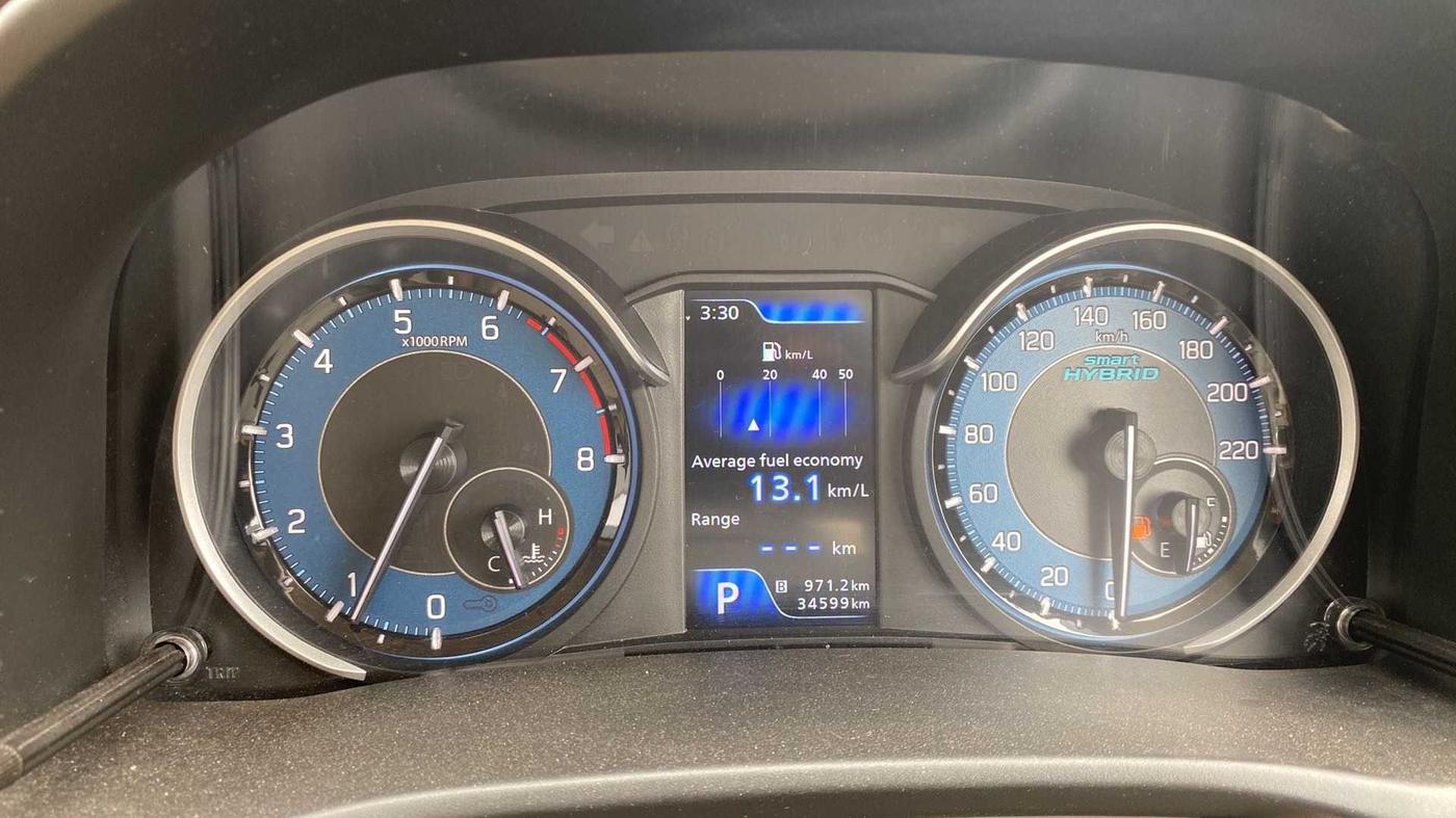 2020 Maruti Ertiga VXI AT SHVS, Petrol, Automatic, 34,569 km, Odometer Image
