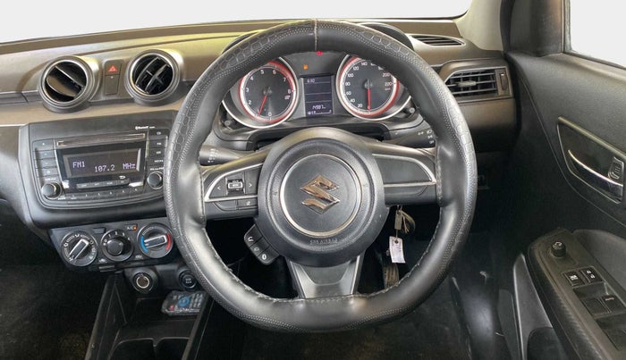2020 Maruti Swift VXI, Petrol, Manual, 14,957 km, Steering Wheel Close Up