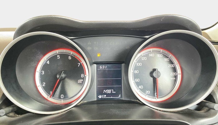 2020 Maruti Swift VXI, Petrol, Manual, 14,957 km, Odometer Image
