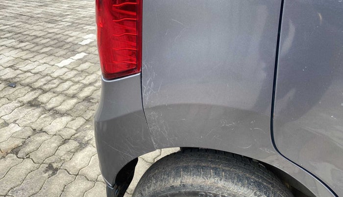 2013 Maruti Wagon R 1.0 LXI, Petrol, Manual, 44,985 km, Right quarter panel - Slightly dented