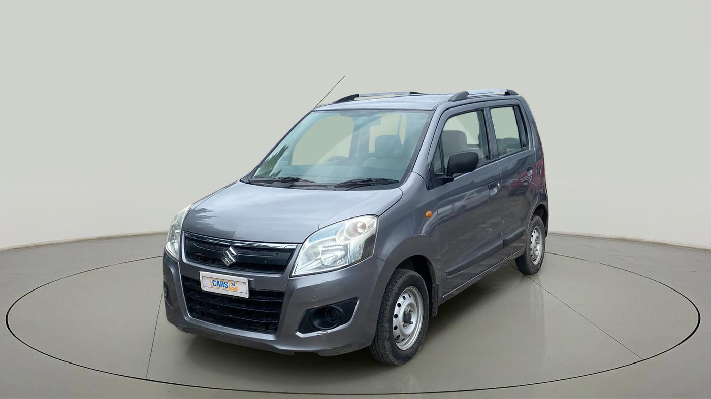 2013 Maruti Wagon R 1.0 LXI, Petrol, Manual, 44,985 km, Left Front Diagonal