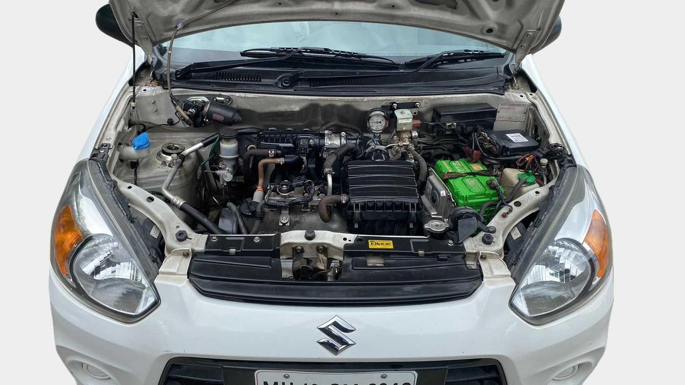 2018 Maruti Alto 800 LXI CNG, CNG, Manual, 86,735 km, Open Bonet