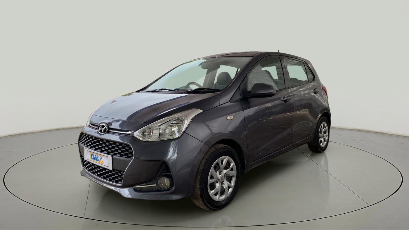 2017 Hyundai Grand i10 MAGNA 1.2 KAPPA VTVT, Petrol, Manual, 1,12,476 km, Left Front Diagonal