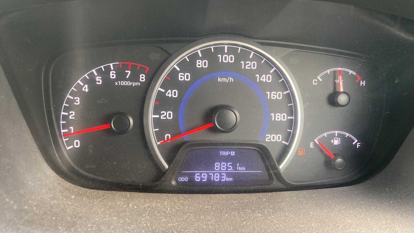 2017 Hyundai Grand i10 MAGNA 1.2 KAPPA VTVT, Petrol, Manual, 69,760 km, Odometer Image
