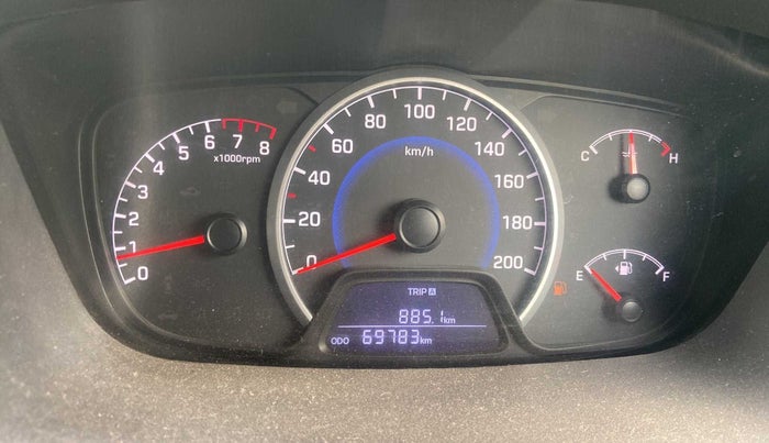 2017 Hyundai Grand i10 MAGNA 1.2 KAPPA VTVT, Petrol, Manual, 69,760 km, Odometer Image