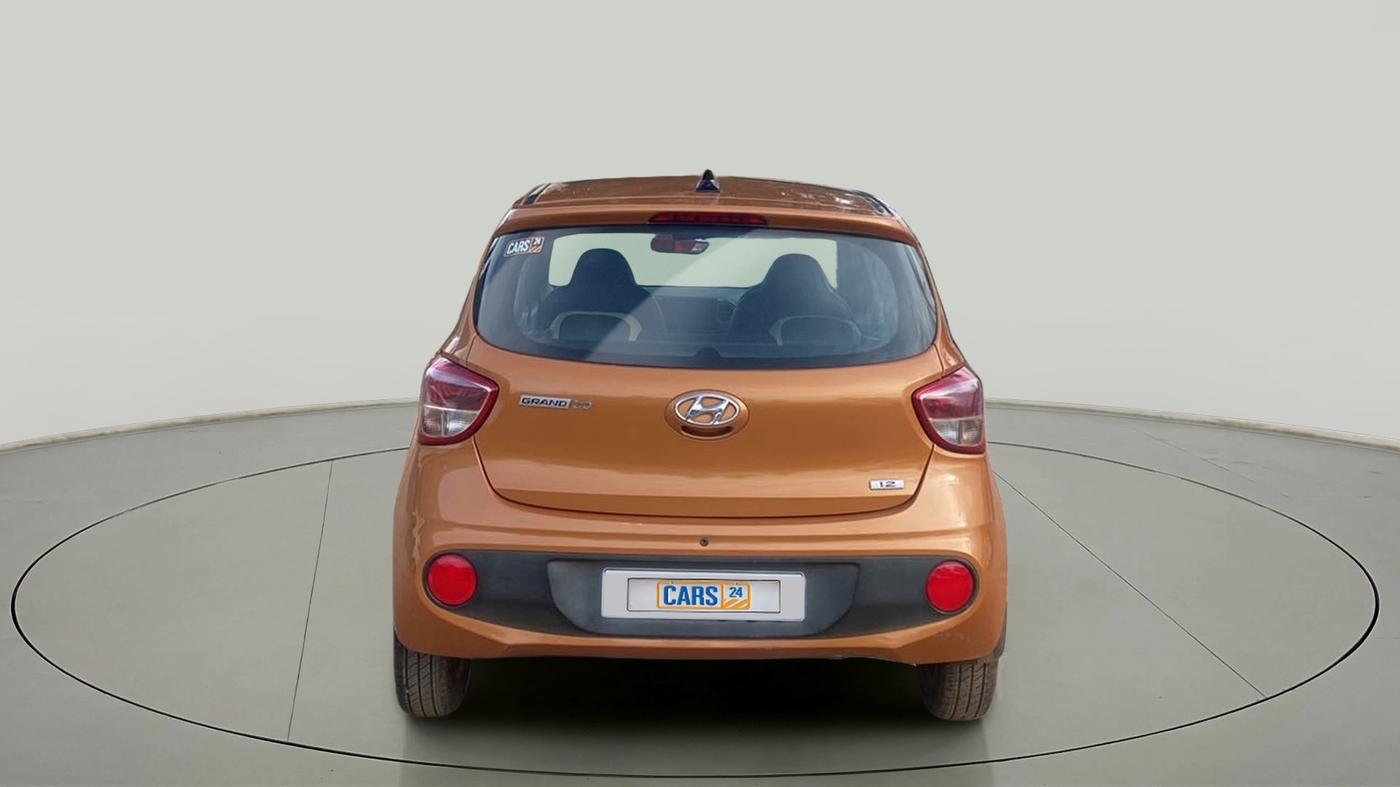 2017 Hyundai Grand i10 MAGNA 1.2 KAPPA VTVT, Petrol, Manual, 69,760 km, Back/Rear
