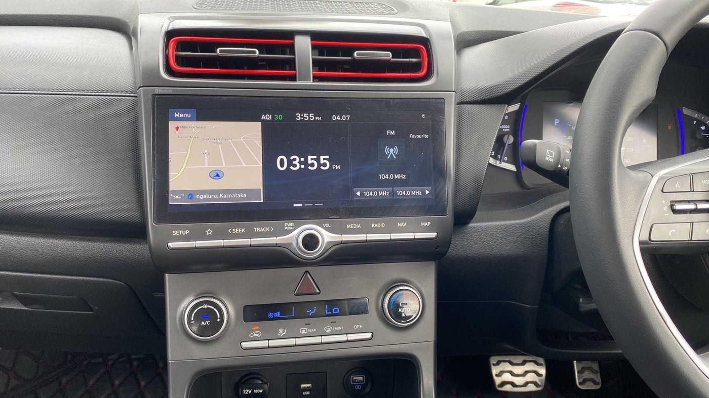 2021 Hyundai Creta SX (O) 1.4 TURBO DCT DUAL TONE, Petrol, Automatic, 21,027 km, Air Conditioner