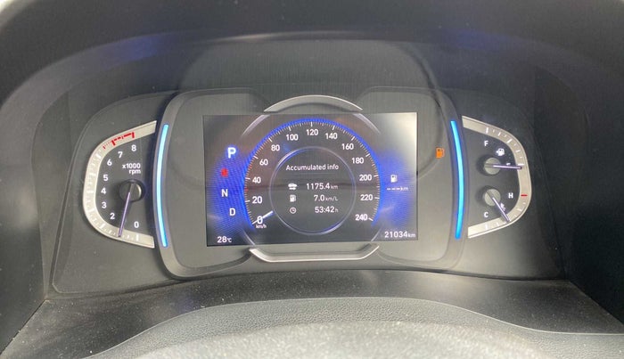 2021 Hyundai Creta SX (O) 1.4 TURBO DCT DUAL TONE, Petrol, Automatic, 21,027 km, Odometer Image