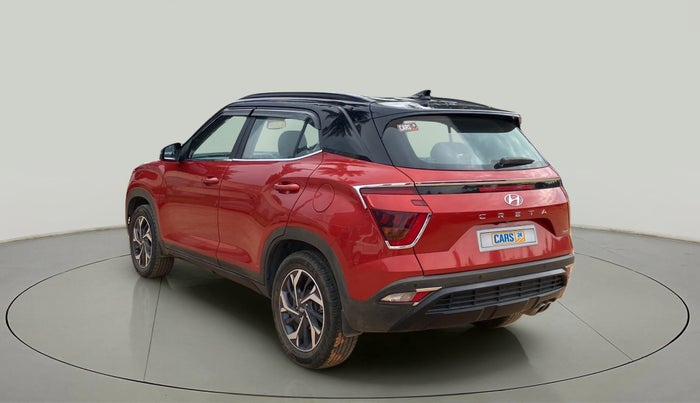 2021 Hyundai Creta SX (O) 1.4 TURBO DCT DUAL TONE, Petrol, Automatic, 21,027 km, Left Back Diagonal