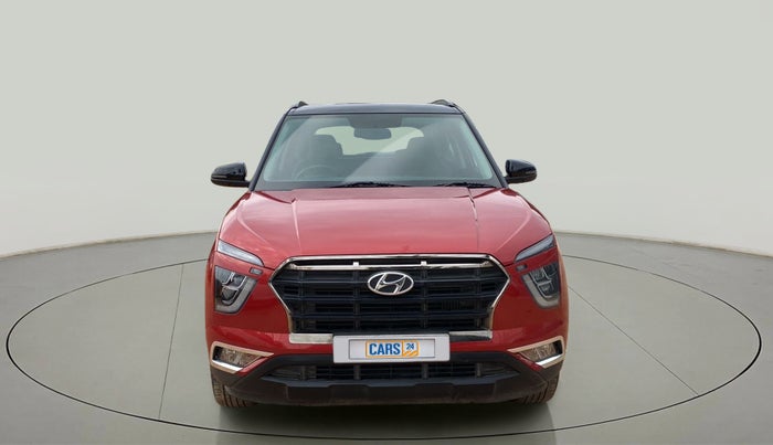 2021 Hyundai Creta SX (O) 1.4 TURBO DCT DUAL TONE, Petrol, Automatic, 21,027 km, Front