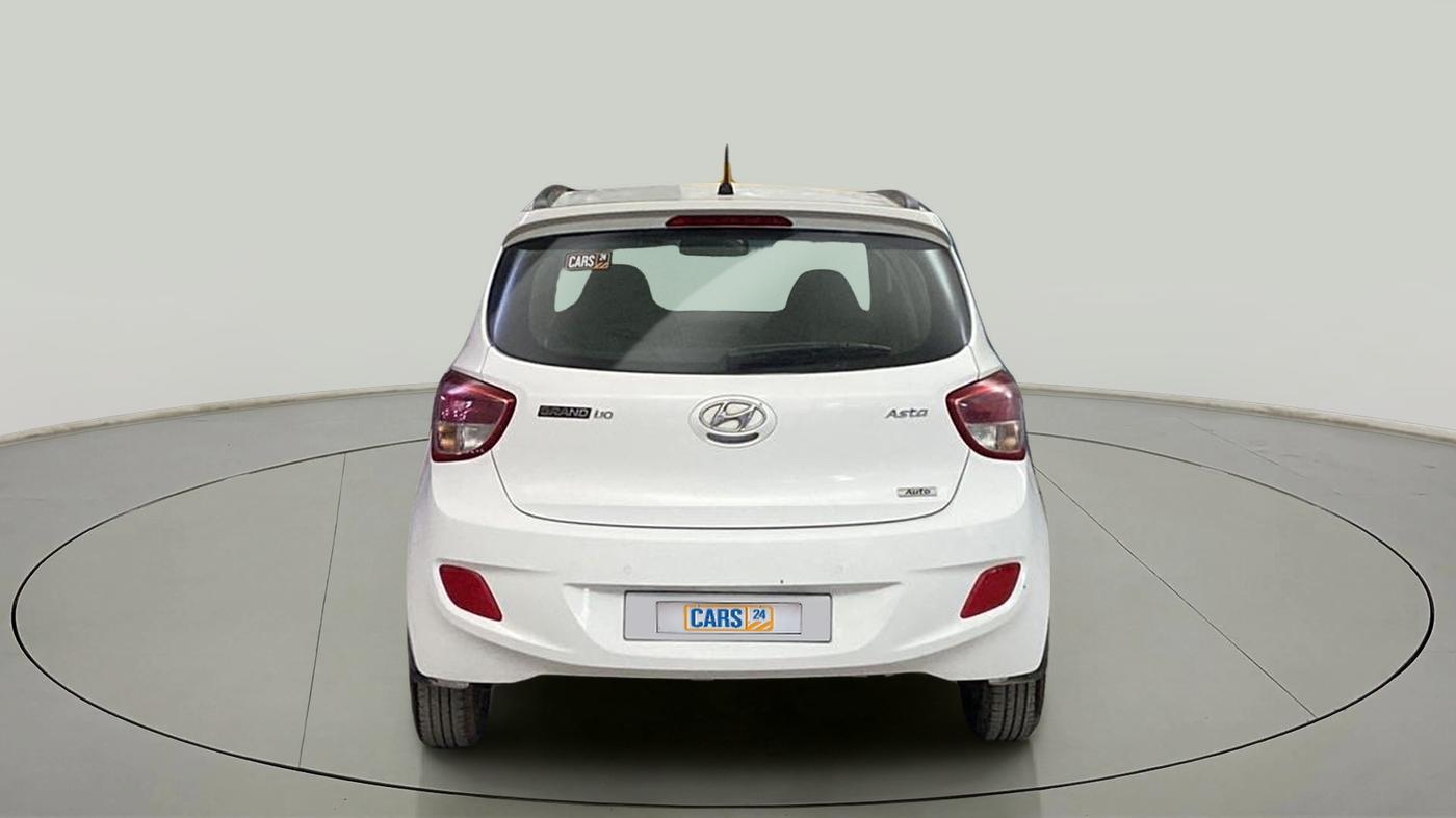 2014 Hyundai Grand i10 ASTA AT 1.2 KAPPA VTVT, Petrol, Automatic, 36,819 km, Back/Rear