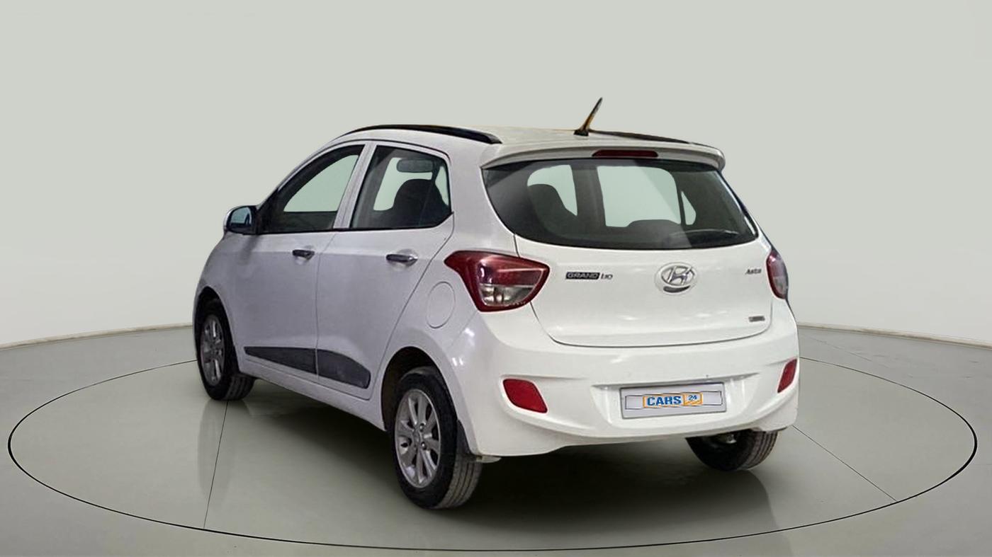 2014 Hyundai Grand i10 ASTA AT 1.2 KAPPA VTVT, Petrol, Automatic, 36,819 km, Left Back Diagonal
