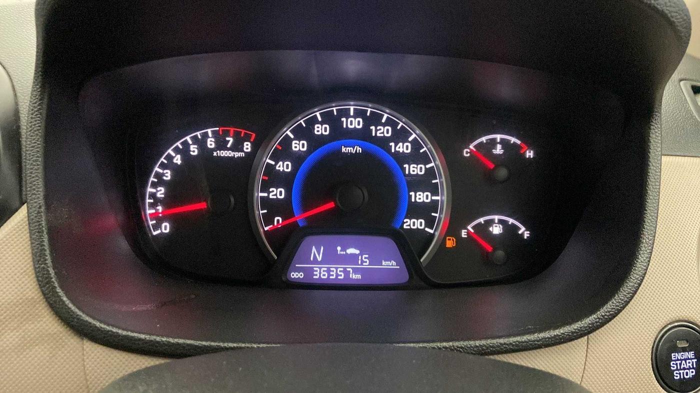 2014 Hyundai Grand i10 ASTA AT 1.2 KAPPA VTVT, Petrol, Automatic, 36,819 km, Odometer Image
