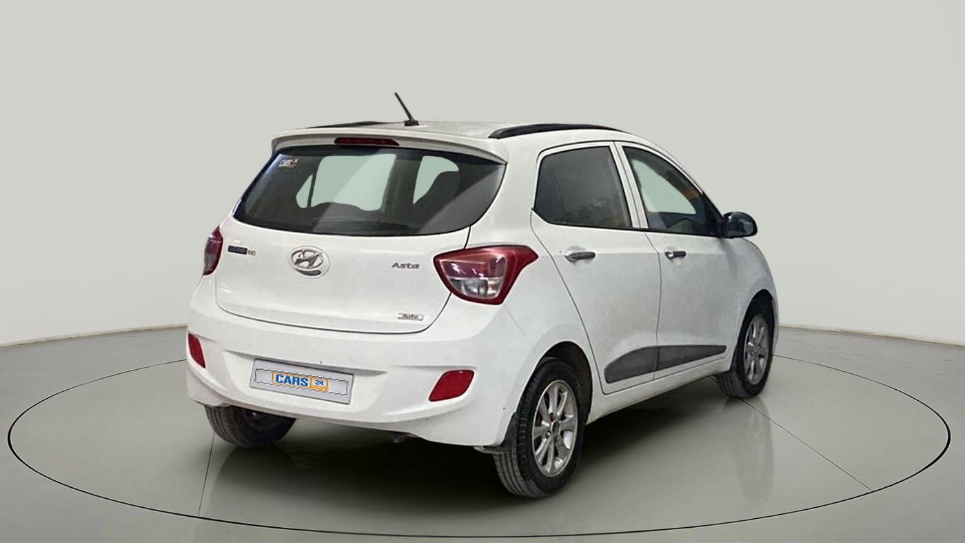2014 Hyundai Grand i10 ASTA AT 1.2 KAPPA VTVT, Petrol, Automatic, 36,819 km, Right Back Diagonal