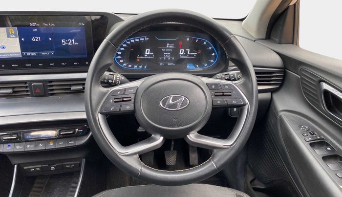 2021 Hyundai NEW I20 ASTA (O) 1.2 MT, Petrol, Manual, 30,376 km, Steering Wheel Close Up