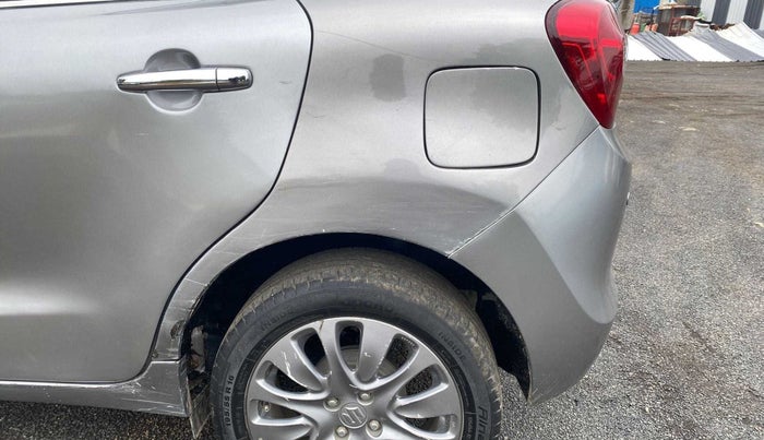 2018 Maruti Baleno ALPHA PETROL 1.2, Petrol, Manual, 97,344 km, Left quarter panel - Slightly dented