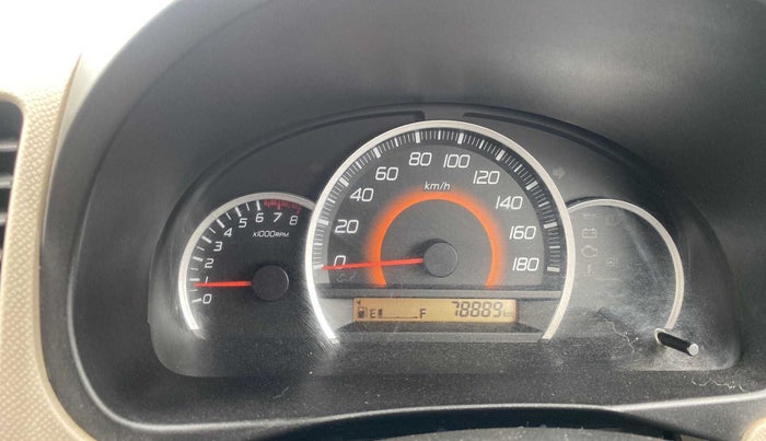 2016 Maruti Wagon R 1.0 VXI, Petrol, Manual, 78,845 km, Odometer Image