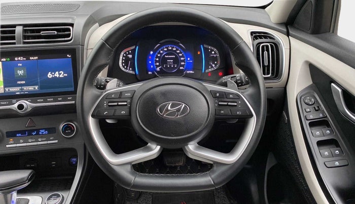 2021 Hyundai Creta SX (O) IVT 1.5 PETROL, Petrol, Automatic, 16,255 km, Steering Wheel Close Up
