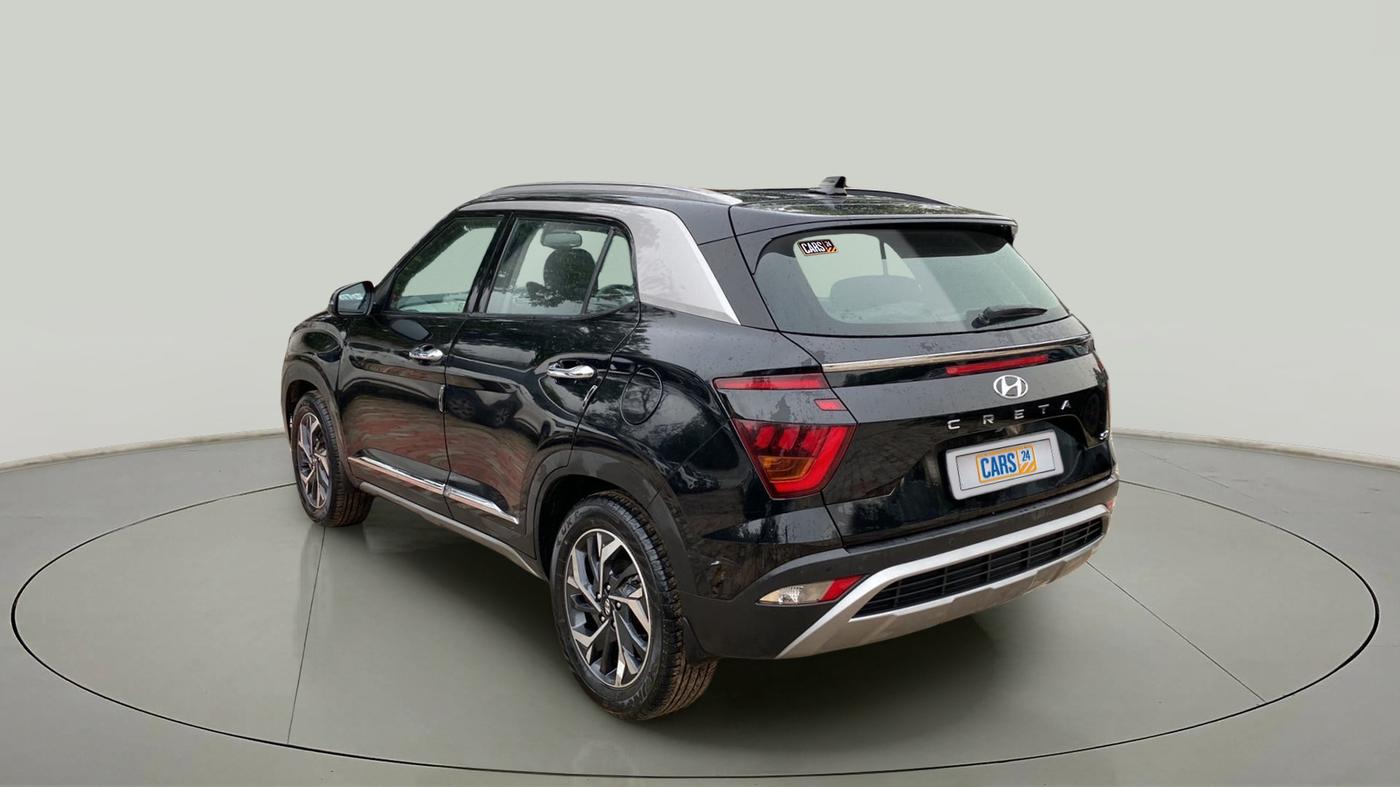 2021 Hyundai Creta SX (O) IVT 1.5 PETROL, Petrol, Automatic, 16,255 km, Left Back Diagonal