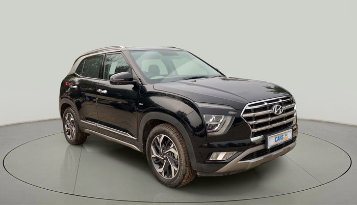 2021 Hyundai Creta SX (O) IVT 1.5 PETROL, Petrol, Automatic, 16,255 km, Right Front Diagonal