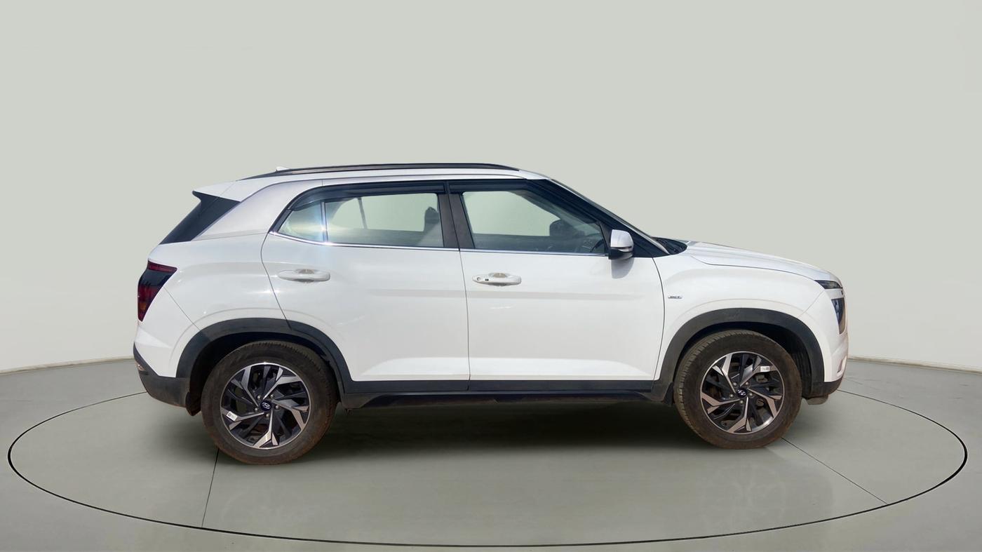 2022 Hyundai Creta SX (O) 1.4 TURBO DCT, Petrol, Automatic, 21,100 km, Right Side View