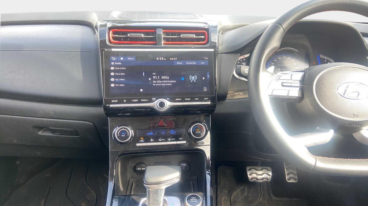 2022 Hyundai Creta SX (O) 1.4 TURBO DCT, Petrol, Automatic, 21,100 km, Air Conditioner