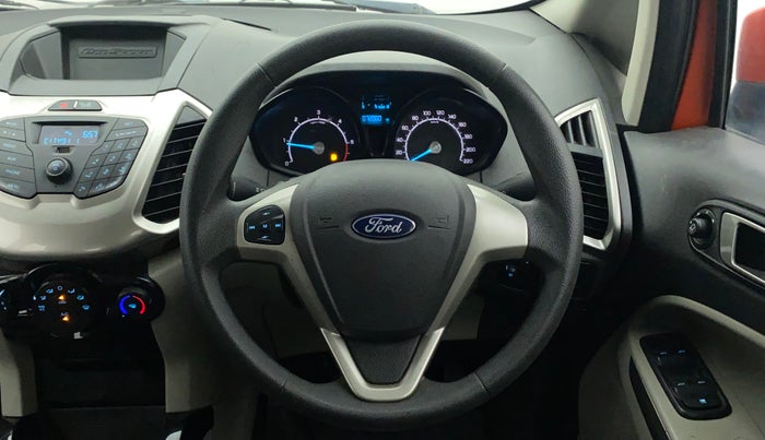 2016 Ford Ecosport TREND 1.5L DIESEL, Diesel, Manual, 72,088 km, Steering Wheel Close Up