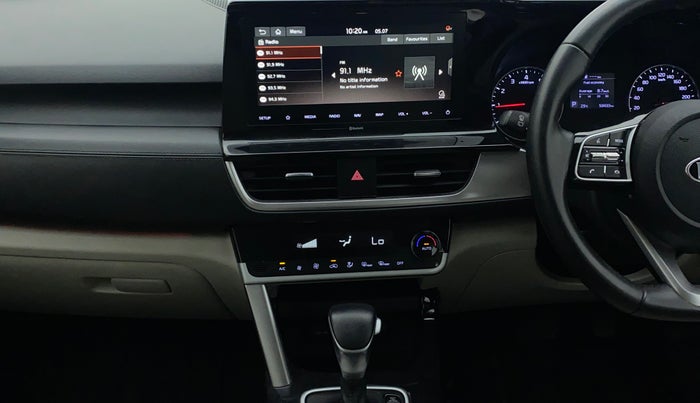 2020 KIA SELTOS HTX IVT 1.5 PETROL, Petrol, Automatic, 58,433 km, Air Conditioner