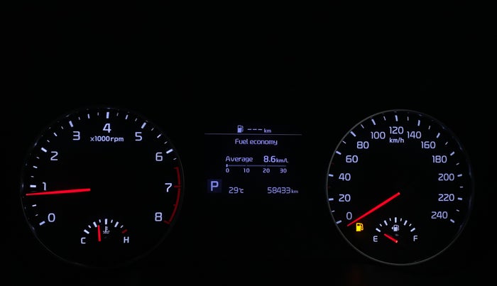 2020 KIA SELTOS HTX IVT 1.5 PETROL, Petrol, Automatic, 58,433 km, Odometer Image
