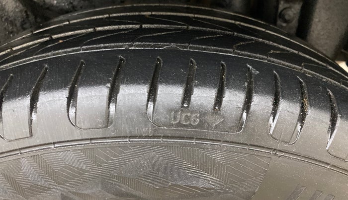 2014 Maruti Swift Dzire VXI, Petrol, Manual, 1,16,630 km, Left Rear Tyre Tread