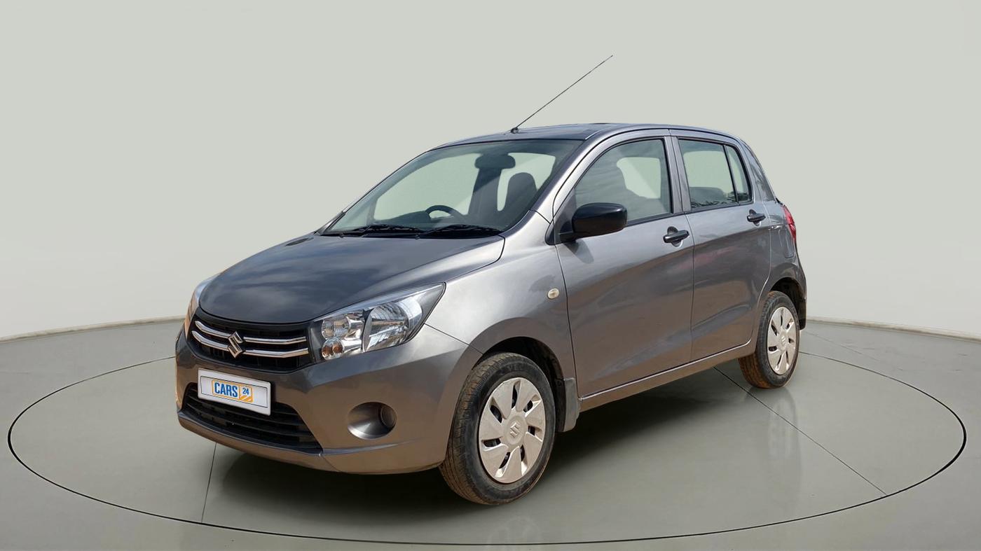 2015 Maruti Celerio VXI AMT, Petrol, Automatic, 52,777 km, Left Front Diagonal