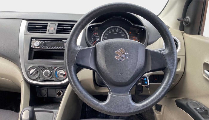 2015 Maruti Celerio VXI AMT, Petrol, Automatic, 52,777 km, Steering Wheel Close Up