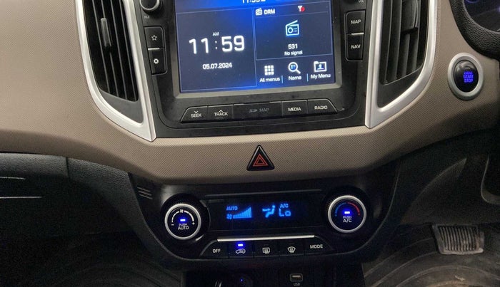 2019 Hyundai Creta SX AT 1.6 PETROL, Petrol, Automatic, 69,534 km, Infotainment system - GPS Card not working/missing