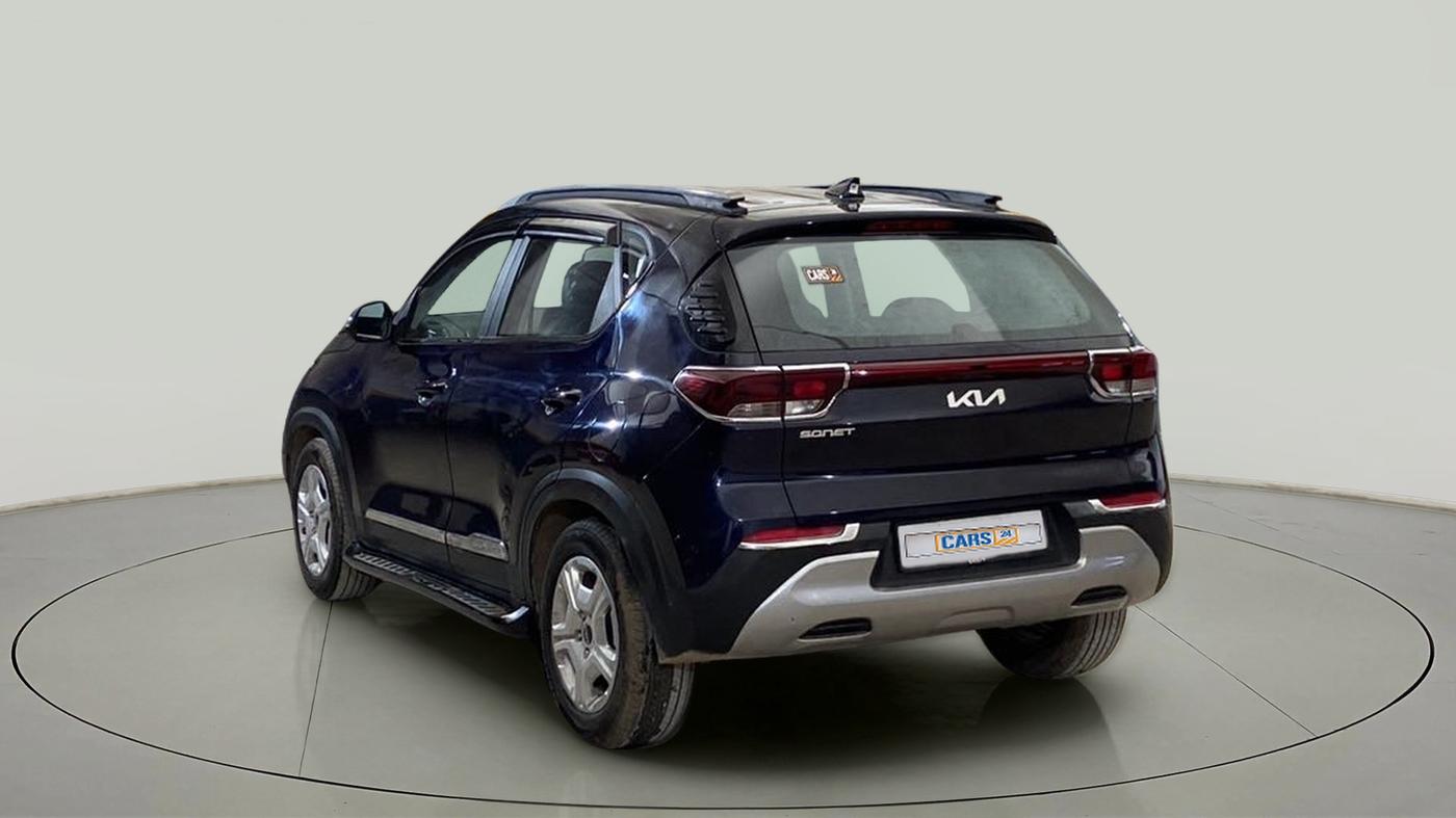 2023 KIA SONET HTK PLUS 1.2, Petrol, Manual, 7,907 km, Left Back Diagonal
