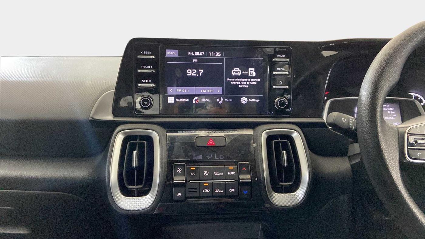 2023 KIA SONET HTK PLUS 1.2, Petrol, Manual, 7,907 km, Air Conditioner
