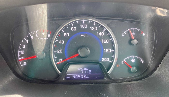 2014 Hyundai Grand i10 MAGNA 1.2 KAPPA VTVT, Petrol, Manual, 40,479 km, Odometer Image