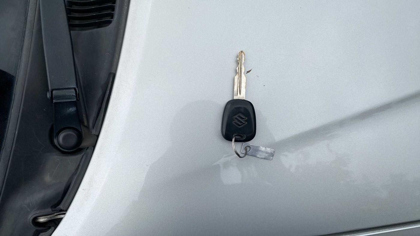 2014 Maruti Alto K10 LXI, Petrol, Manual, 53,066 km, Key Close Up