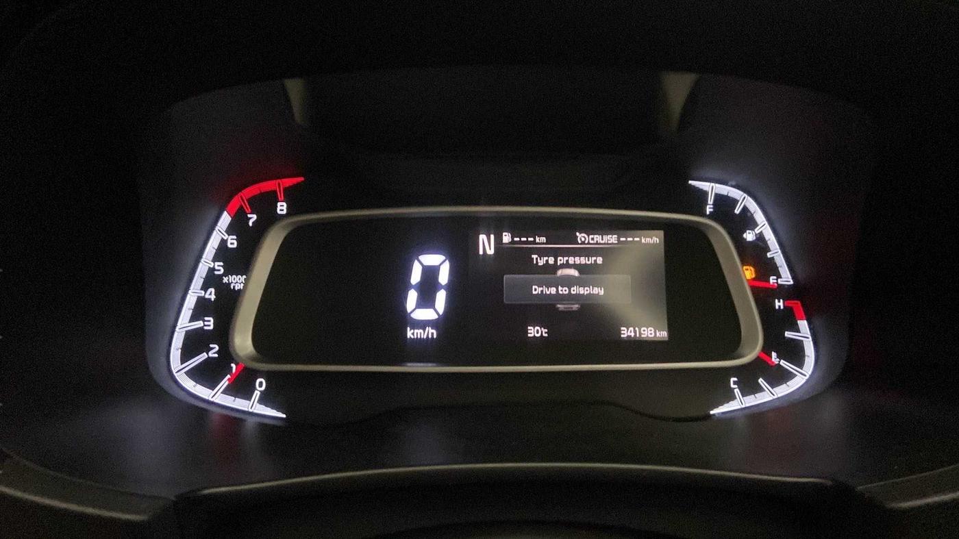 2022 KIA SONET HTX 1.0 IMT, Petrol, Manual, 34,198 km, Odometer Image
